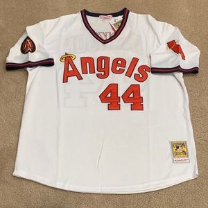 Reggie Jackson California Angels Jersey Mens XL NWT 1985 Home White